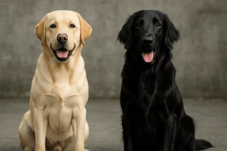 Flat Coated Retriever vs Labrador Retriever